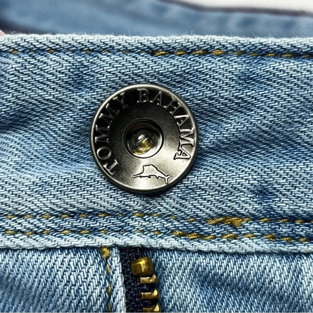 Tommy Bahama Blue Antigua Cove Jeans 34 x 30 36 x 30 TD121053 Light Wash Stretch - Picture 6 of 15